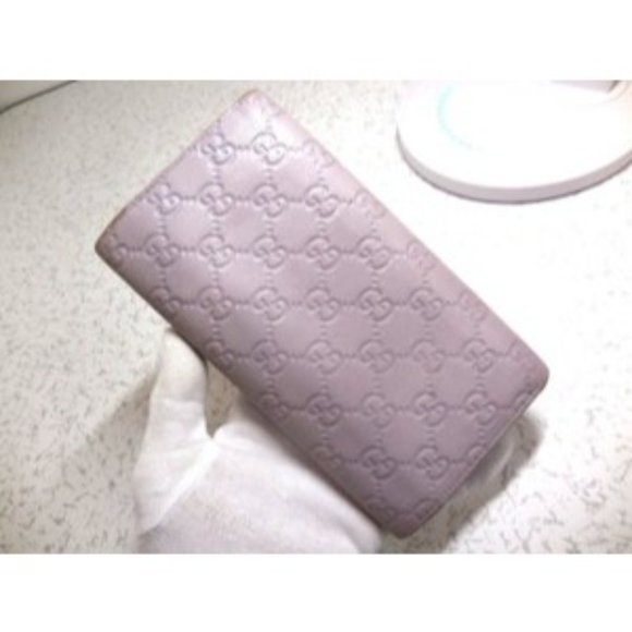 Gucci Lavender Purple XL Embossed G Logo - Picture 11 of 11